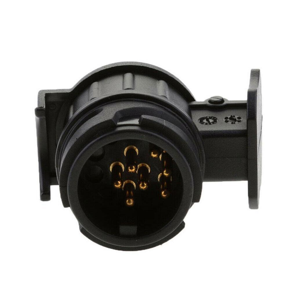 13 Pin to 7 Pin Plug Connector Adapter 12V Car Trailer Truck Caravan Towbar Socket Converter European Standard Waterproof