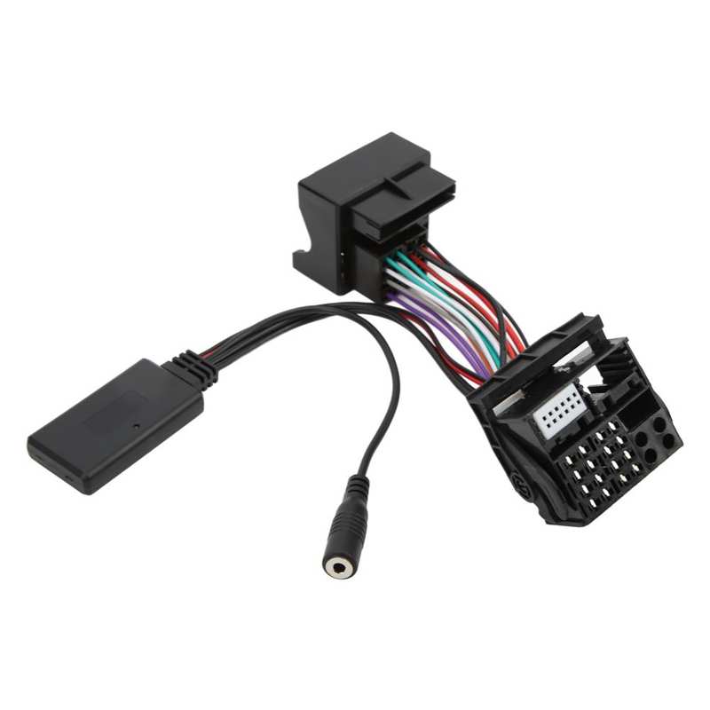 Kabel AUX audio kompatybilny mikrofon wymiana zespołu zewnętrznego dla Peugeot 207 307 308 407 607 dla samochodu