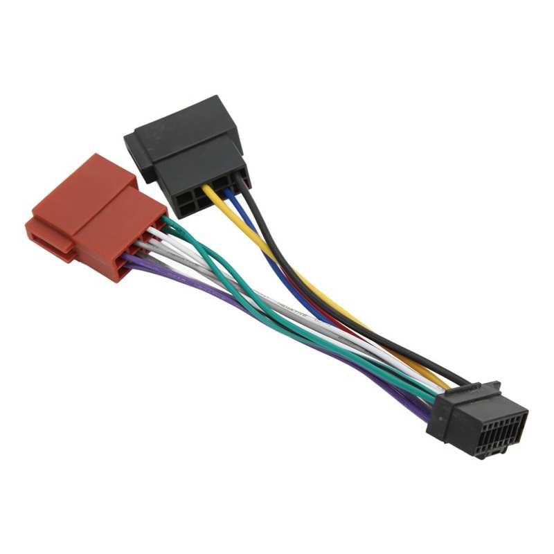 ISO Radio Harness Adapter Good Performance Radio ISO Harness Connector for Stereo