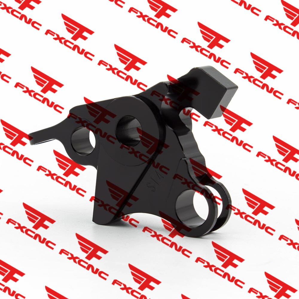 CNC Motorcycle Clutch Lever Left Side Head Adapter Mount Bracket Motor Brake Lever Right Side Head Adapter For Honda Kawasaki: S14