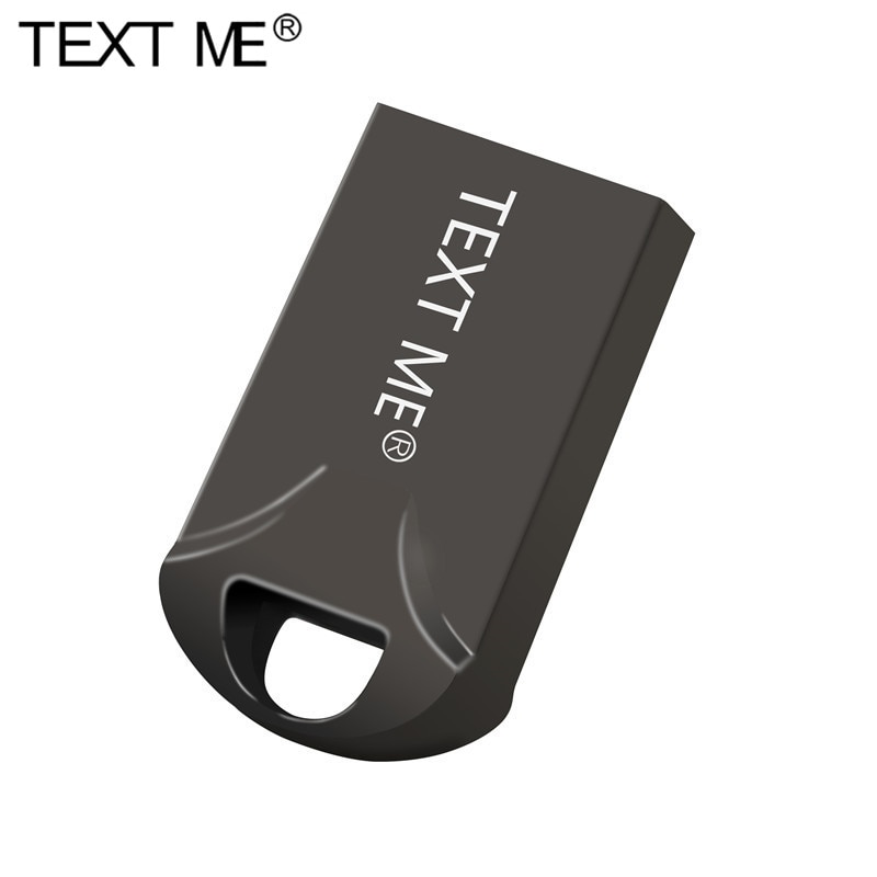 Stuur me een sms-kaart 64gb usb 2.0 metalen model pendrive 4gb 8gb 16gb 32gb super mini flash drive usb