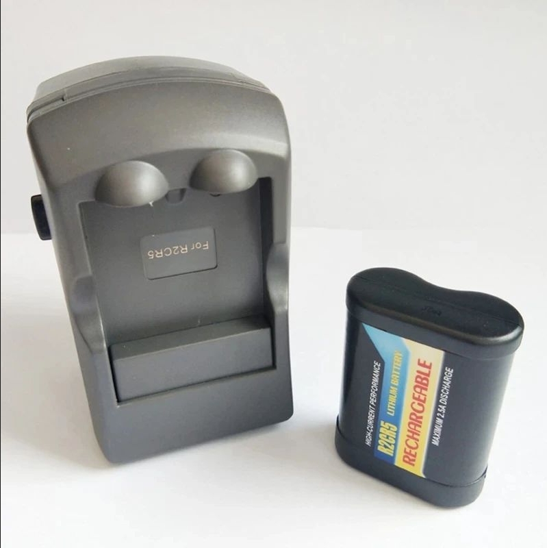 1PCS/LOT 2CR5 rechargeable charger for film cameras, 6V+film camera charger set with separate charger or battery