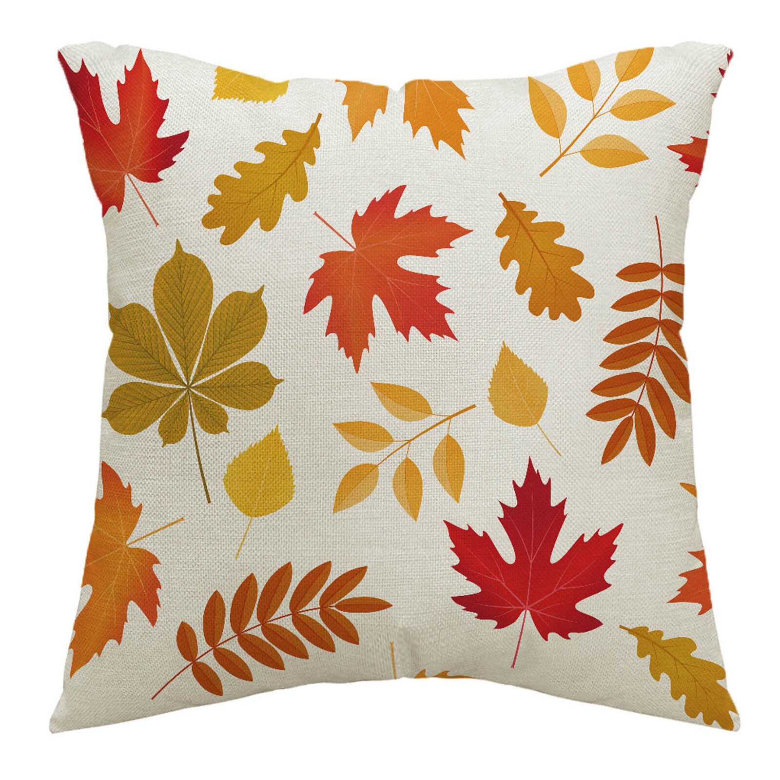 Kussenhoes Maple Leaf Patroon Kussensloop Katoen En Linnen Kussensloop Home Deco Woonkamer Pillowcovers 45X45cm: G