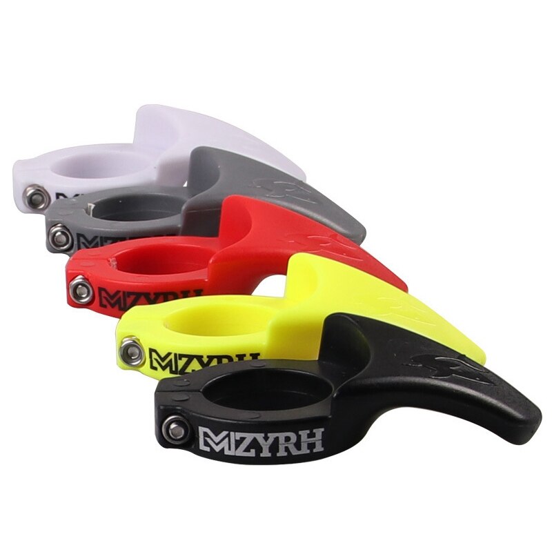 Fiets Adjunct Handvat Plastic Anti-Slip Fiets Secundaire Rest Stuur Lichtgewicht Stuur Met Slot Ring Kit