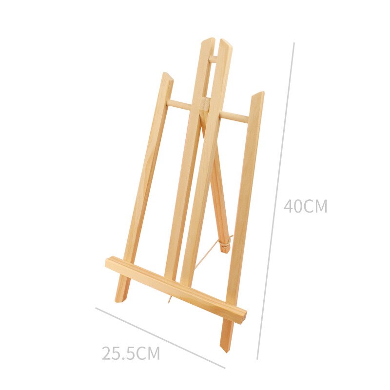 Chevalet de Table en bois A4/A3 30cm/40cm/50cm, pour artiste, support artisanal pour fête, décoration de la maison, fournitures artistiques: 25.5x40cm