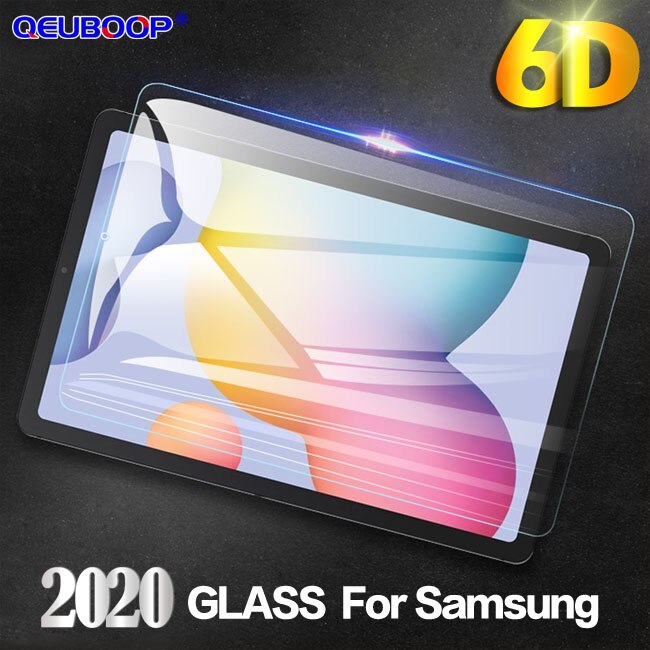 Resistant case For Samsung Galaxy Tab S7 11 T870 T875 Clear Case For Samsung TAB S7 12.4 T970 T975 TPU Case: 6D-GLASS / S7 11 inch T870 T875