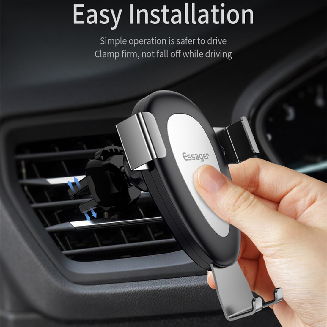 Auto Mount Telefoonhouder voor Auto Vent Voor Fiat 500 2010-2015