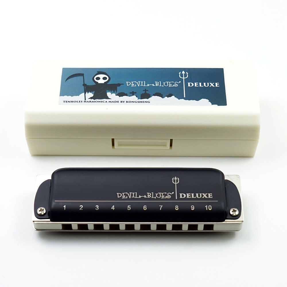 The Swan Harmonica 10 Hole Diatonic Blues Harp gaita de boca Mouth Organ Musical Instrument mouth harp