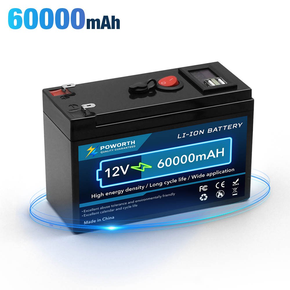 12v x 150ah litiumbatteri med inbyggd bms, lämplig för förvaring av husbil, off-grid-system, solenergisystem för marinbruk: Lila