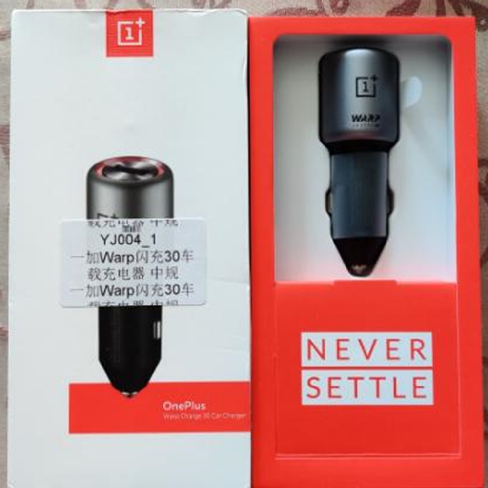 Original OnePlus Warp Auto Ladung Warp 30 Auto Ladegerät EU UK Eingang 12V 24V 4.5A Ausgang 5V 6A Max Für OnePlus 7 Pro