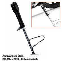 Universal Motorcycle Side Stand Adjustable Kickstand 235-270mm Leg Prop Retractable Motorcycle Side Stand: Default Title