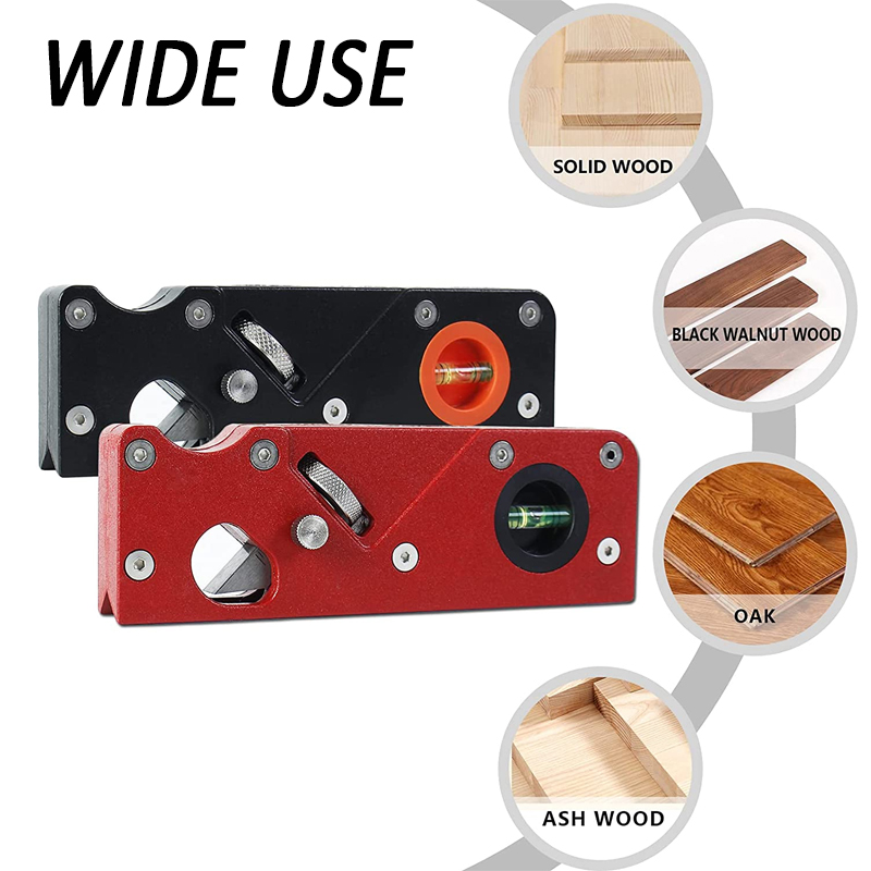 Fasenhobel mit Unterstützer, Handhobel für sterben Holzbearbeitung, zum schnellen Kantenhobeln, Bogenmaß-Eckenhobel, Trimmen, Zimmermanns-Hand-DIY-Werkzeug