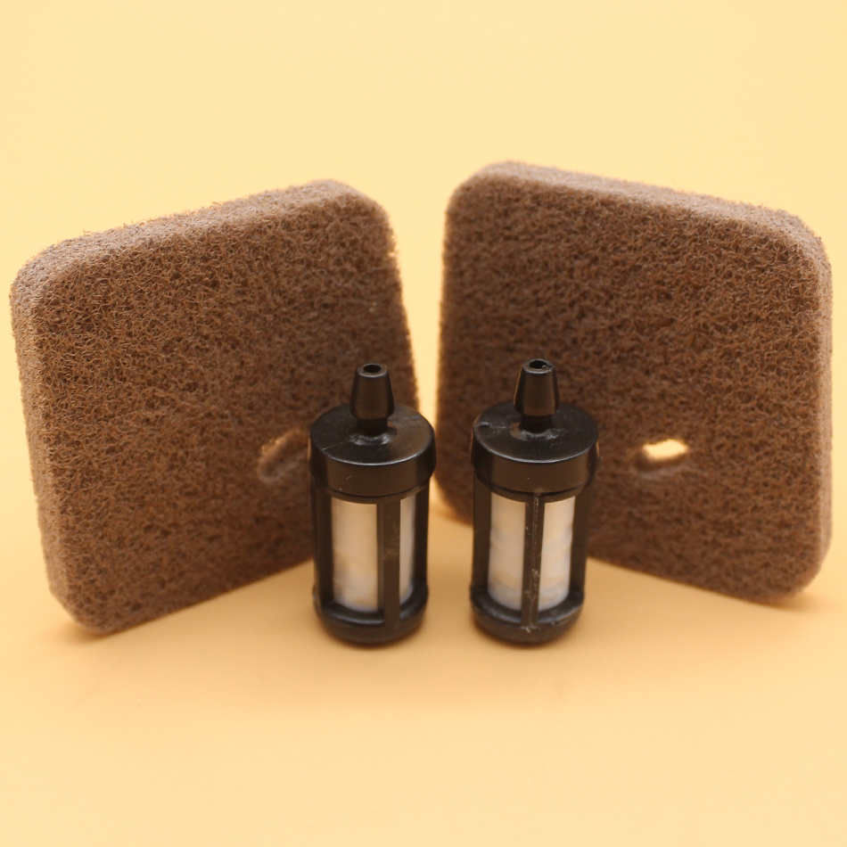 Filtre à AIR et carburant pour Stihl FS38 FS45 FS46 FS55 FS55R FS55RC HL45 HS45 FC55 KM55 KM55R tondeuse #4140-124-2800
