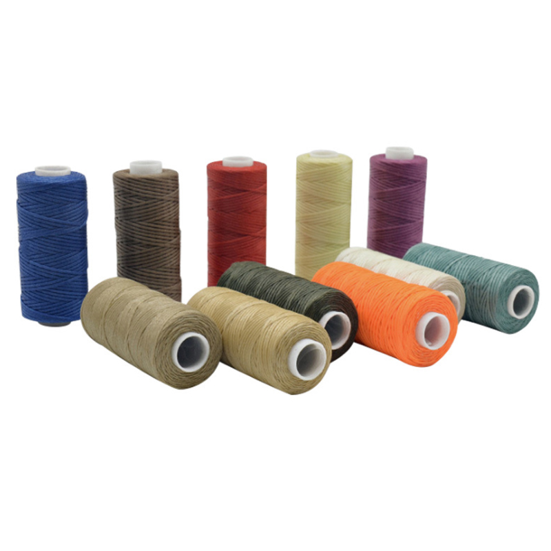 50m Waxed Thread Repair Cord String Sewing Leather Hand Wax Stitching DIY Thread For Case Arts Crafts Handicraft Tool