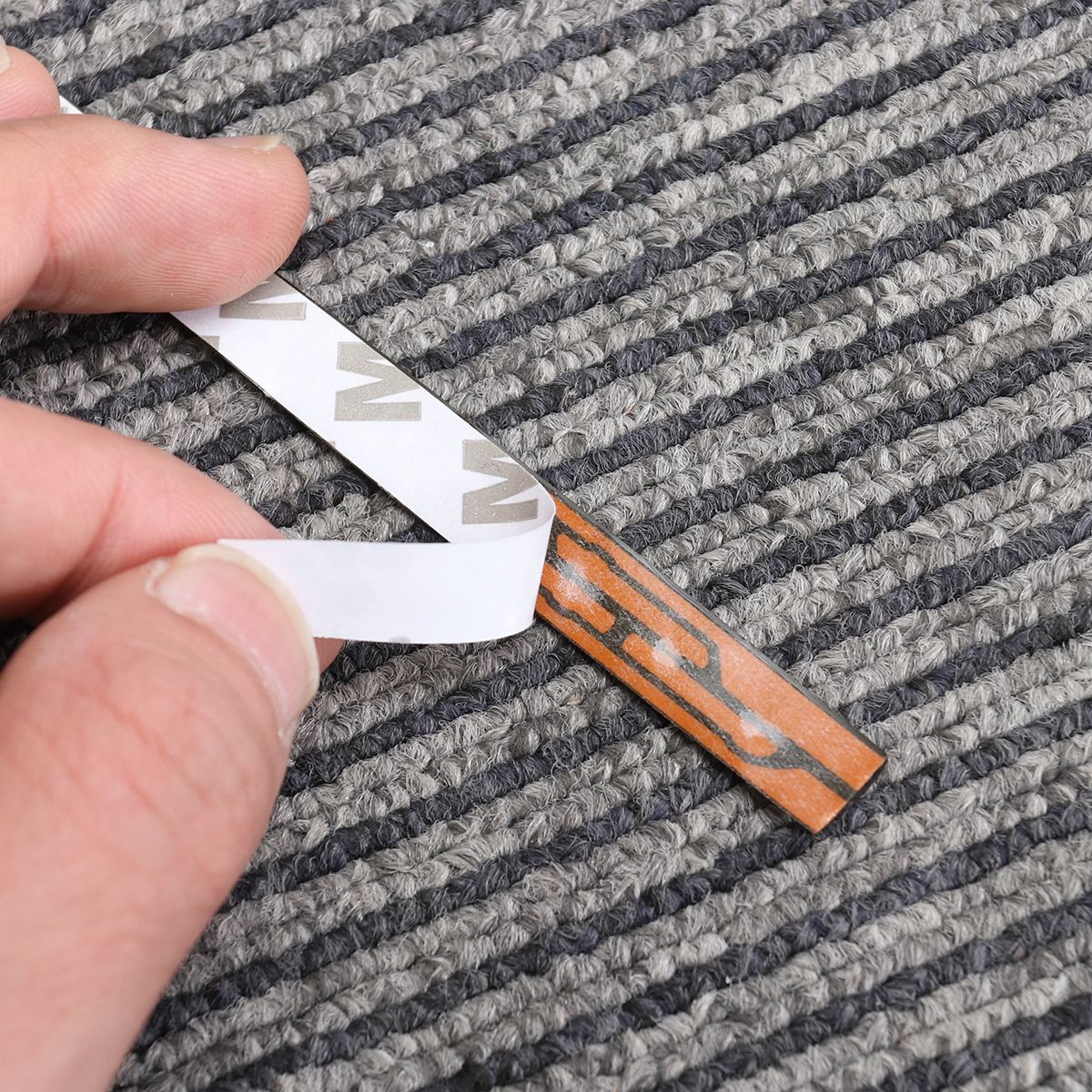 6 PCS 3528 SMD 15-LED Auto Touw Lichten Decoratie Flexibele Waterdichte zelfklevende LED Strip Verlichting voor auto Deur Seat Veiligheidsgordel