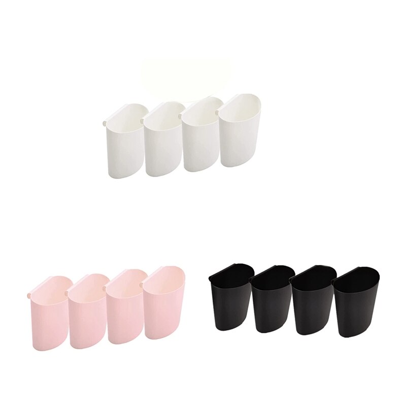 4 Pieces of Skin Management Cart Small Hanging Bucket Beauty Salon Hanging Basket Portable Storage Basket Tool