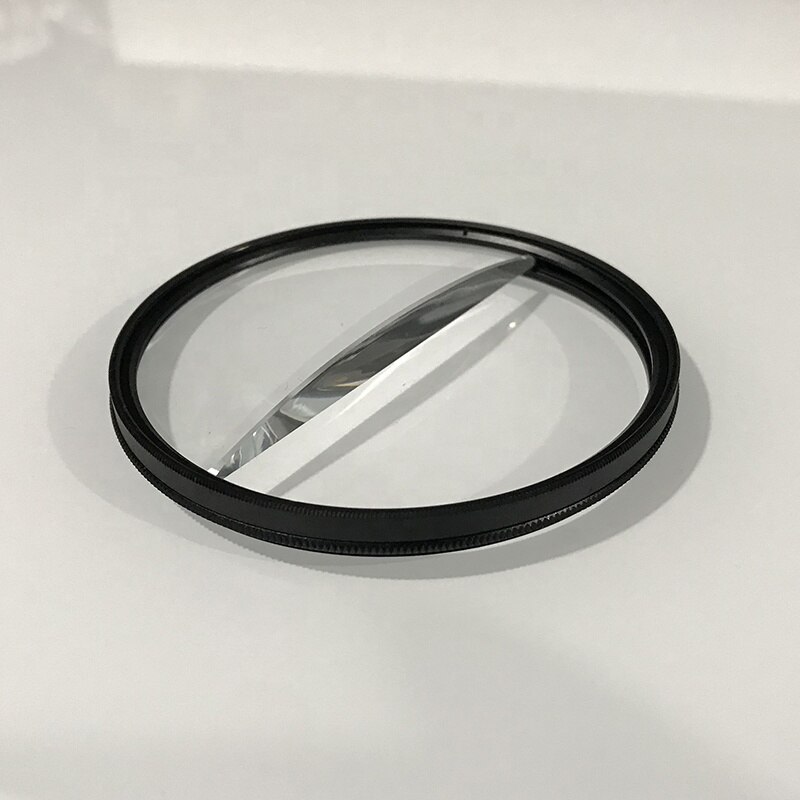 77mm Photographic Foreground Blurry Split Refractive Prism Split Focus Filter SLR Accessories