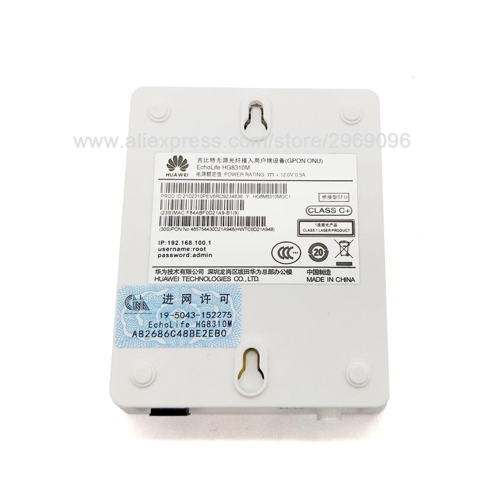 HG8310M GPON ONU ONT FTTH SFU Router Mode 1GE port GPON bridge model BIG/MINI one
