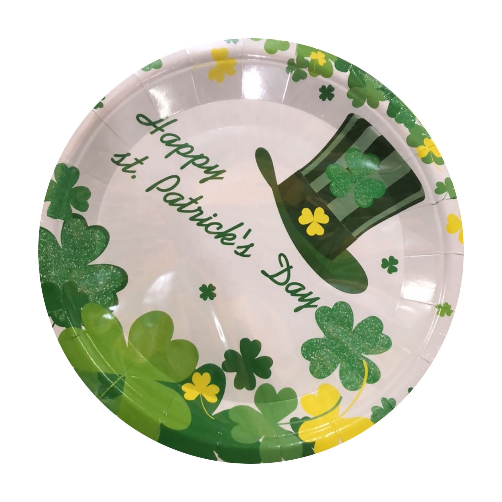 Ierse St. Patrick 'S Day Feestartikelen Wegwerp Servies Partij Milieubescherming Hygiënische Diner Plaat