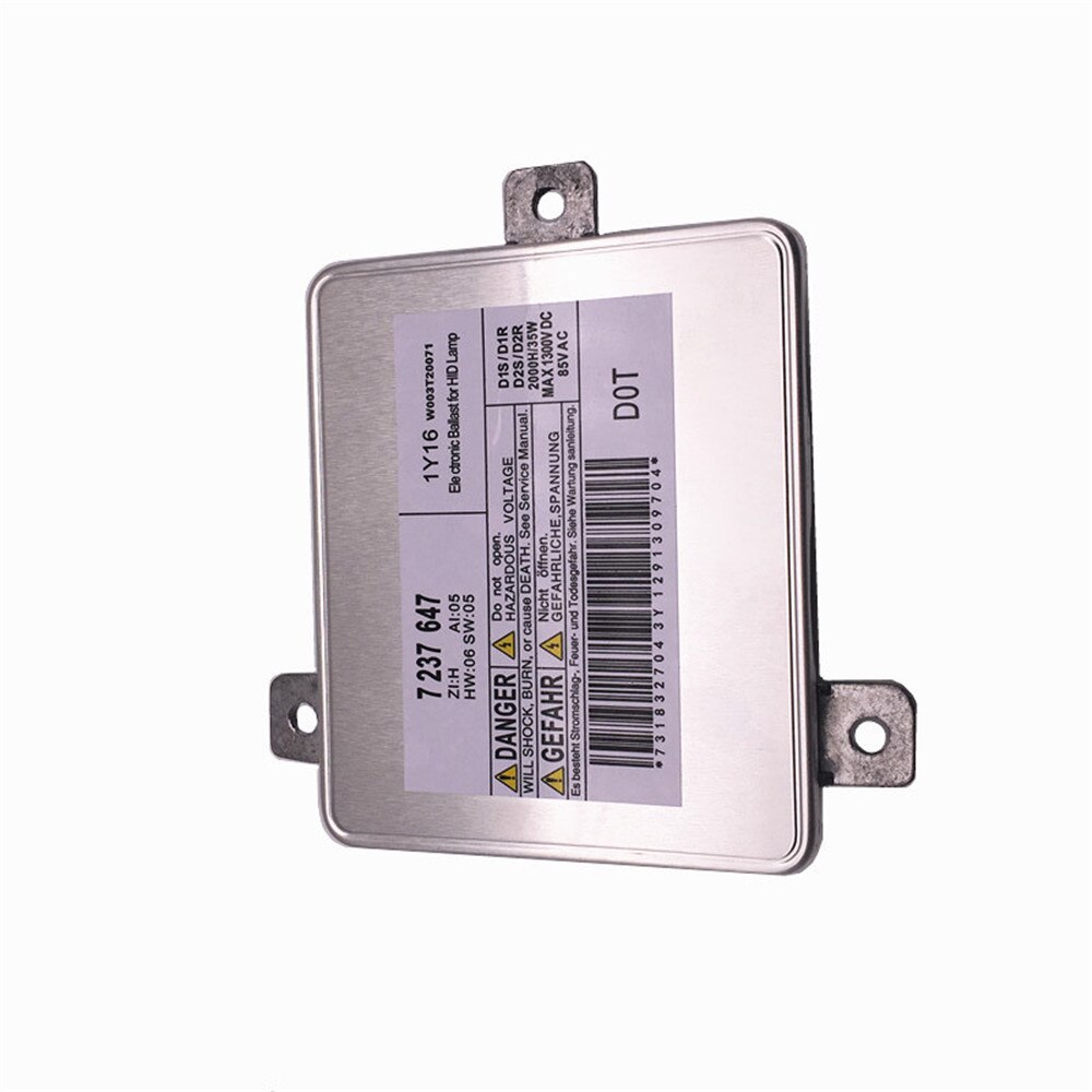 Xenón HID Módulo de unidad de Control de balastro de xenón D1S D3S balasto para Faro de Control de computadora para BMW 7237647 de 63117237647