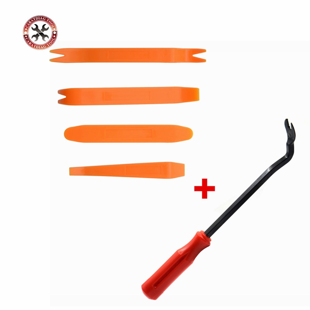 Auto Fastener Removal Tool Plastic Trim Dash Removal Klinknagel Clips Autodeur Panel Installer Cover Pry Reparatie Fastener Tool