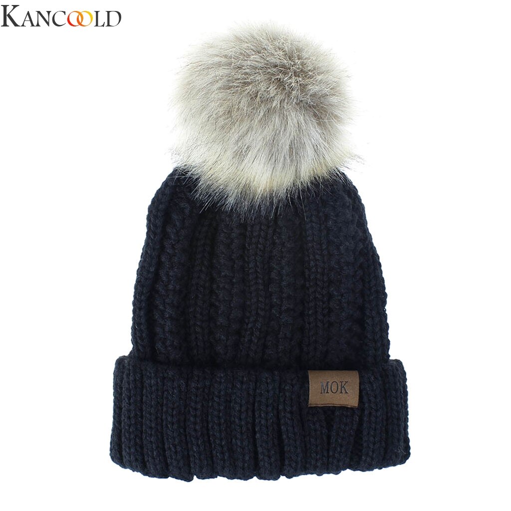 KANCOOLD Neue Frauen Mädchen warm Halten Winter Beiläufige Gestrickte Hütte Wolle Säumen Hütte Ski Hütte Männer Und Frauen lässig outwear