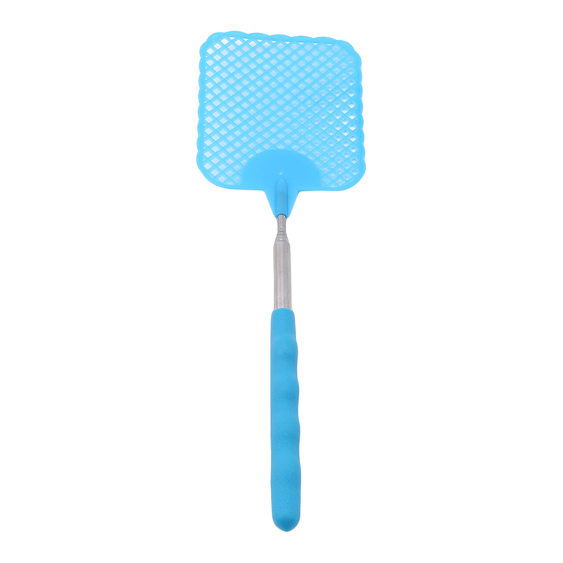 Telescopic Hand Racket Plastic Catcher Reusable Mosquito Handheld Color Extendable Bug Pest Bug Killer Fly Swatter