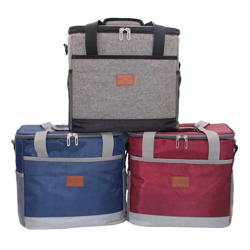 25L Large Capacity Cooler Ice Bag Insulated Cold Food Storage Bags Keep Fresh Leakproof Picnic bag Container