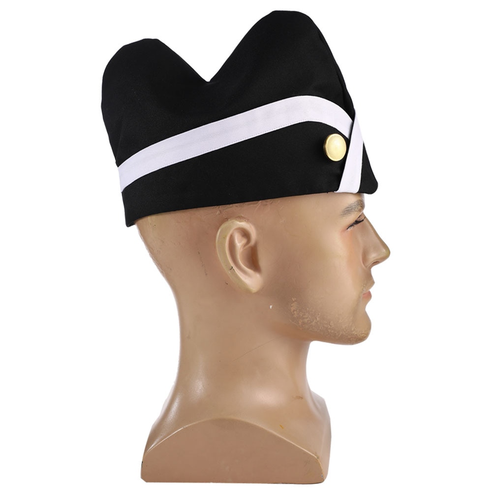 Cosplay Ghana Pallbearers Coffin Dance Black Cap Funeral Dancing Team Display Hat Glasses Funny Dressed Costume