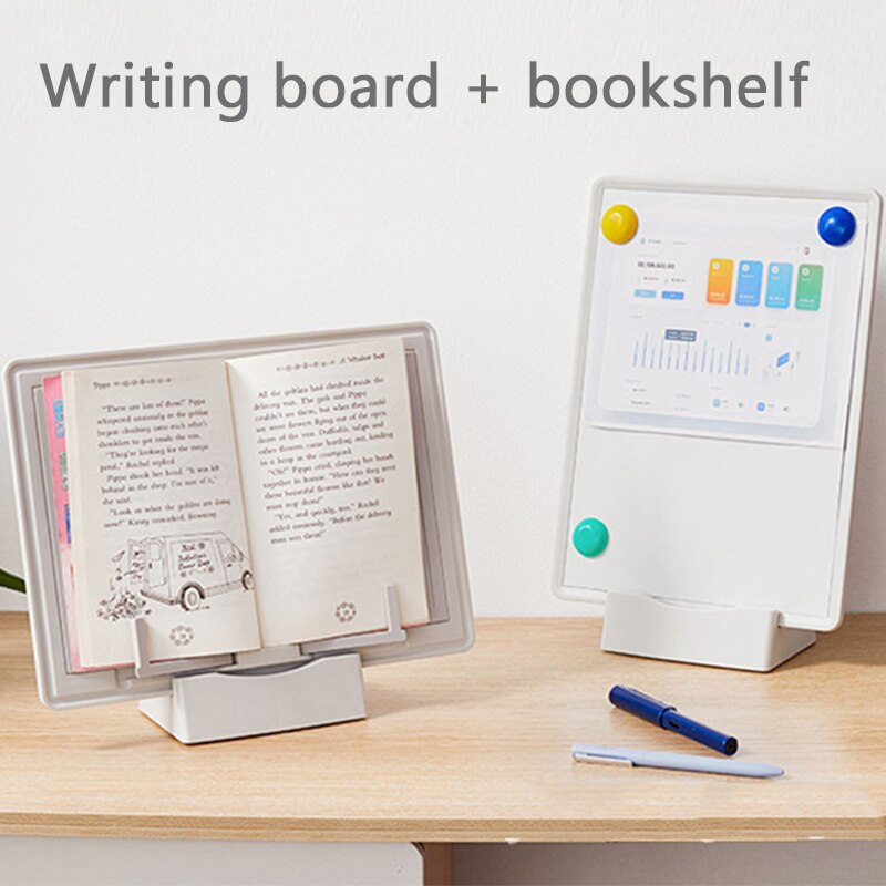 Multifunktionale Whiteboard Lesen Gestell 3 in 1 Dokument Gestell Lesen Buch Stehen Halfter Whiteboard für Löschen Wiederholen Schreiben