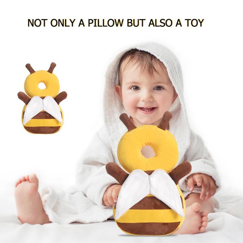 Baby Hoofd Hals Bescherming Pad Peuter Hoofdsteun Kussen Valweerstand Kussen Redelijke Dikte Comfortabele Touch