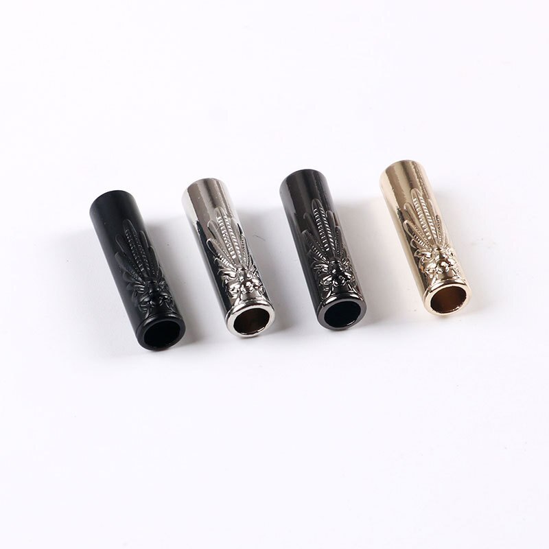 Tope con patrón de libélula en relieve de 27,5mm de altura, extremos de cuerda, tapa de cordón, enganches, accesorios para cordones de ropa