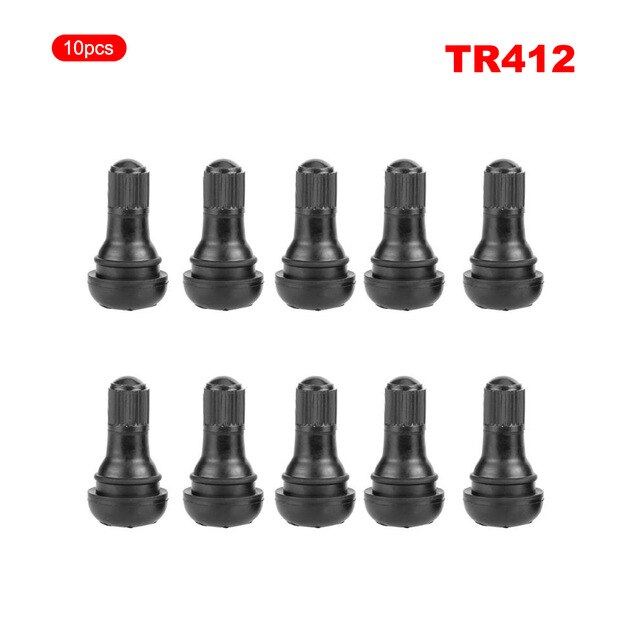 10/25/50Pcs TR412 Universal Car Vacuum Valve Stem without Valve for Rubber Copper Tire Motorcycle Air Valve: 10pcs
