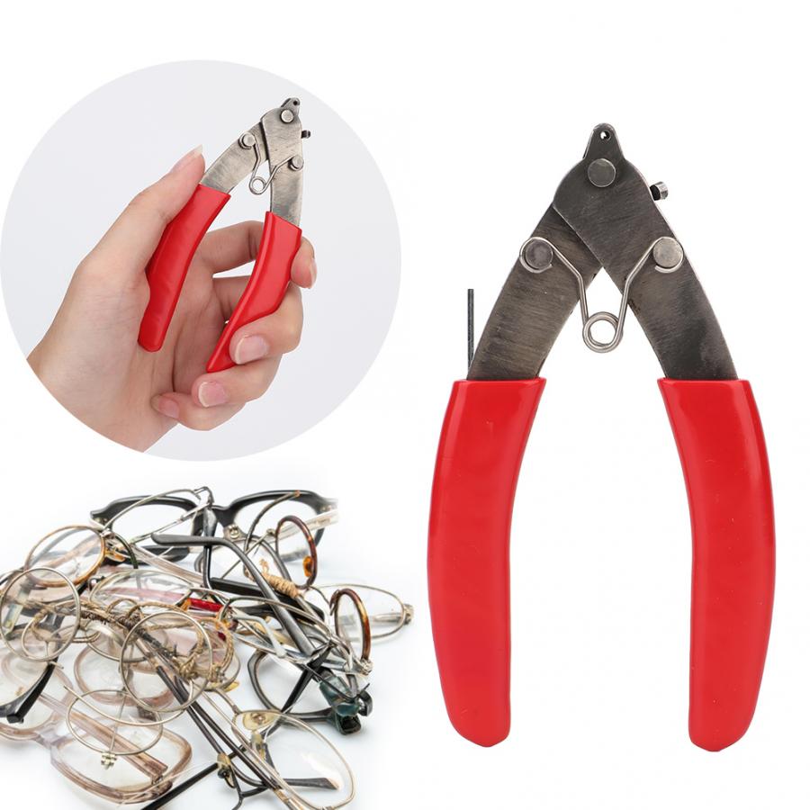 Lunettes à monture sans bords | Coupe-vis, lunettes à monture, lunettes de coupe, tournevis pinces de réparation outils de réparation pour couper les lunettes à œil sans bords, vis
