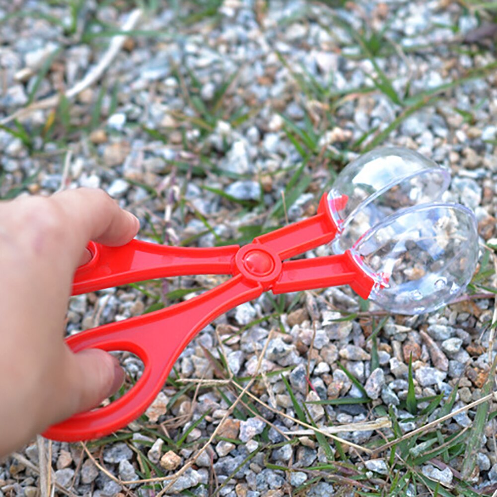 Bug Insect Catcher Schaar Tang Pincet Scooper Klem Kids Toy Schoonmaak Tool Voor Kinderen Speelgoed Handy