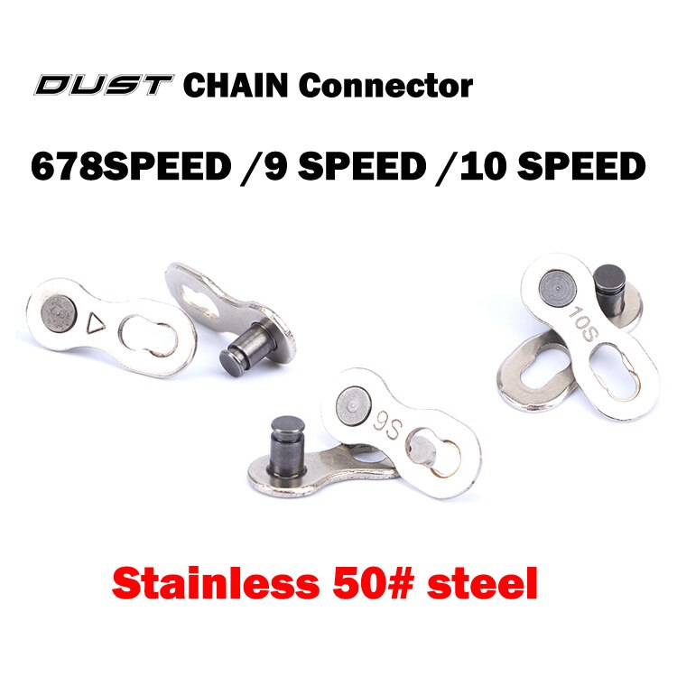10 PAIRS Fiets Chain Connectors Bike MTB Road Fiets Kettingen quick ontmanteling Fit Voor 6/7/8/9/10 Speed Quick Master Link