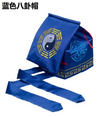 Taoist Hat Traditional Chinese Fengshui Costume 4 Colors Adjustable Taoism Cap Supplies