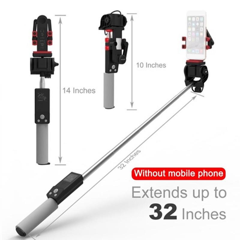 1Pc Smart 360 Rotating Selfie Stick Smart Draadloze Selfie Om Graden Stick Uitschuifbare Elektrische Cm Bluetooth 360 Breidt 100 k4S7