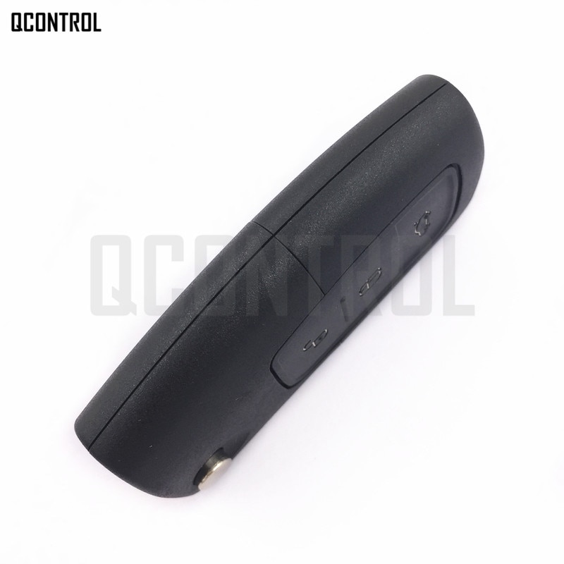 QCONTROL Car Remote Key DIY for Ford Fusion Focus Mondeo Fiesta Galaxy HU101 Blade Vehicle Flip Key