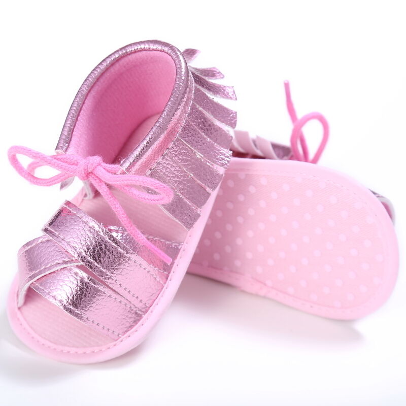 Baby Baby Meisjes Zomer Kwastje Sandalen Prewalker Prinses Zachte Tong Schoenen Sneakers