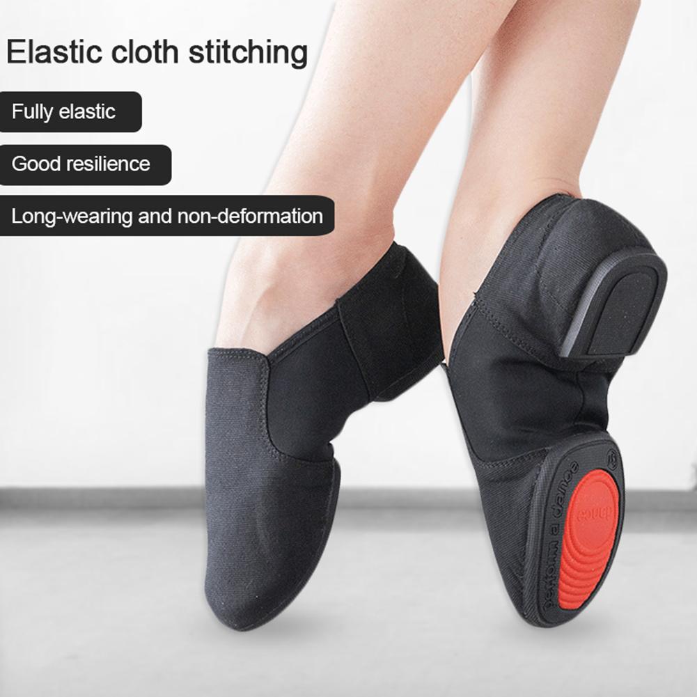 Dance Shoes For Women Canvas Soft Jazz Dance Shoes Ballet Dance Shoes Jazz Slip On Dance Shoes