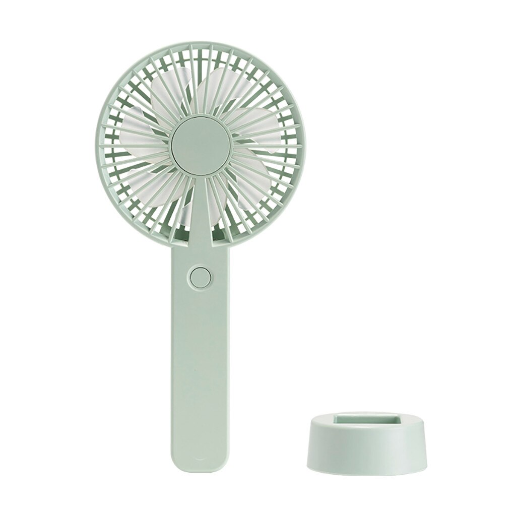 Summer Home Fan Office Outdoor Desktop LED Handheld Charging USB Charging Portable Multi-function Mini Fan Summer Cool: GN
