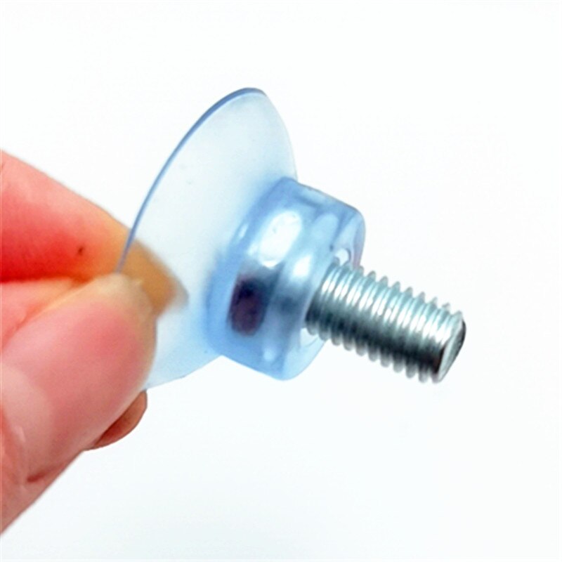 2/10 pezzi di ricambio in gomma per ventose per tavolo da parete in vetro M8 supporto per ventose a vite accessori strumento di archiviazione