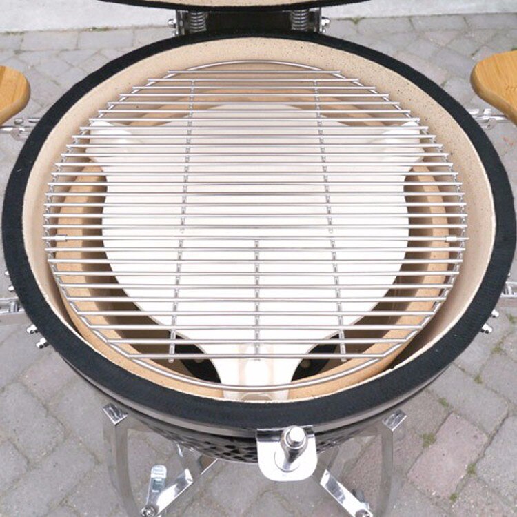 Warmte Deflector Met Been En Ash Tool Voor 18 Inch Kamado Voor Auplex Kamado Bbq Grill Accessoires