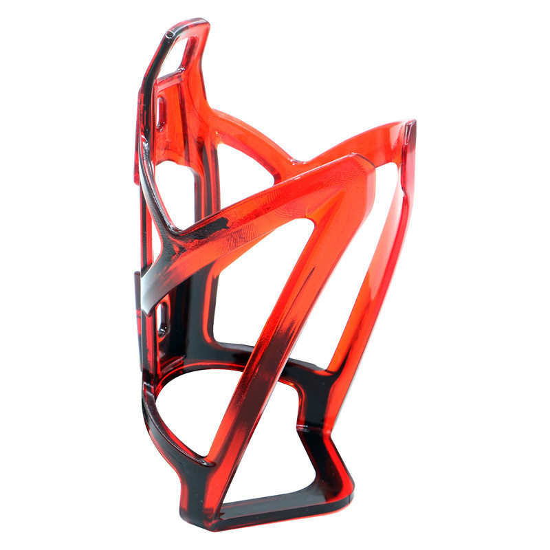 Soporte para hervidor de bicicleta, portavasos de dos colores, equipo de accesorios para ciclismo, portavasos para bicicleta de montaña: Rojo