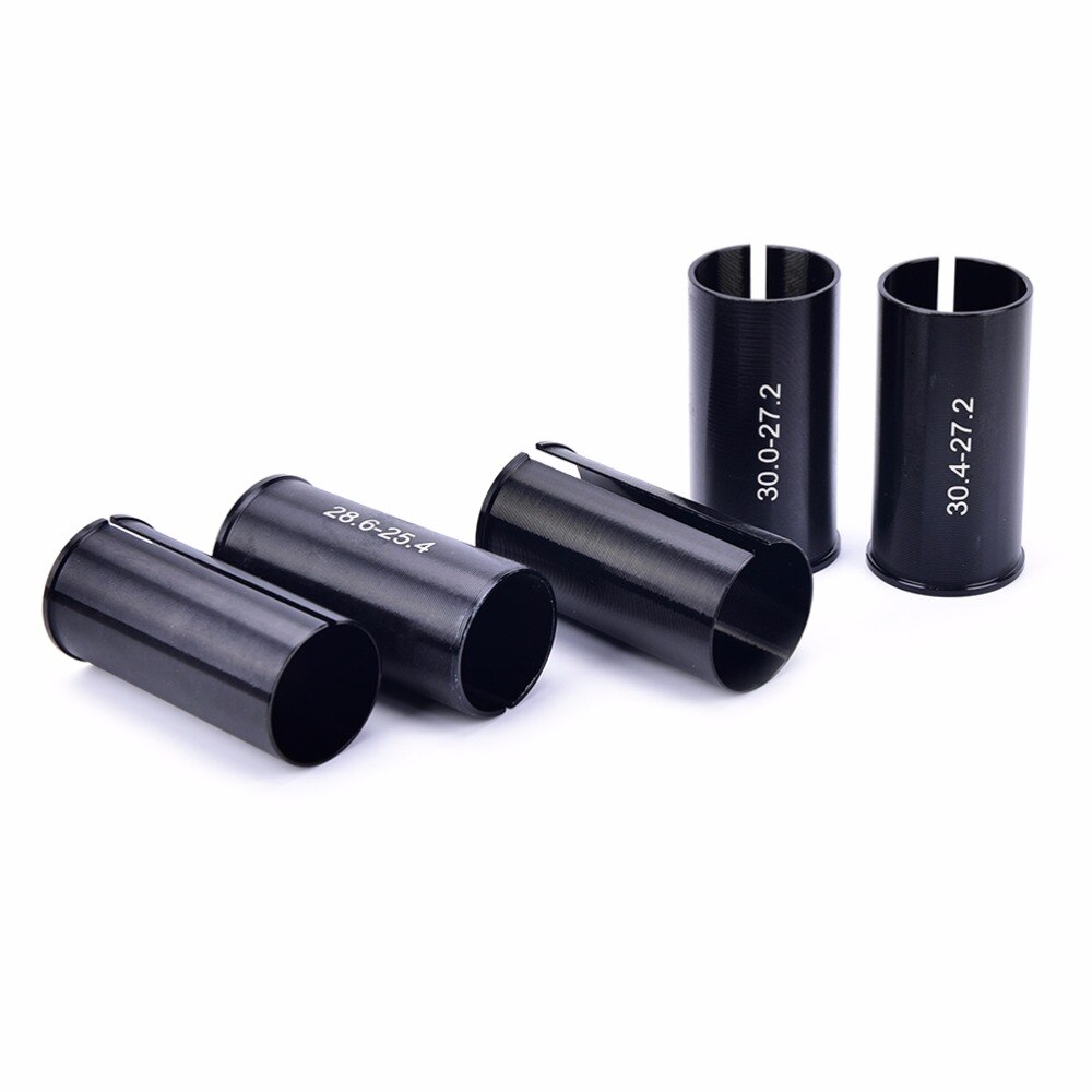 Bike Seat Post Tube Seatpost Reducing Sleeve Adapter Adjust Diameter 25.4-30.4