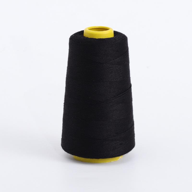 Cowboy-Faden zum NäHenne, stärker Polyester-Faden, Polsterung, Leinwand, Wandteppich, Hosen, Schuhe, Lederhandwerk, Zubehör: Schwarz