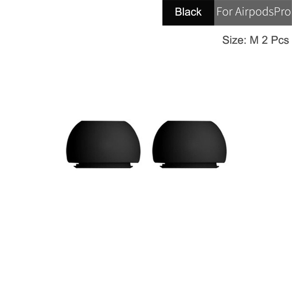 Vervangende hoofdtelefoon oortjes voor AirPods Pro 1e 2e oor Tips Knoppen Siliconen Rubber Oordopjes Cap Accessoires S/M/L Oorplug Cover: Bruin