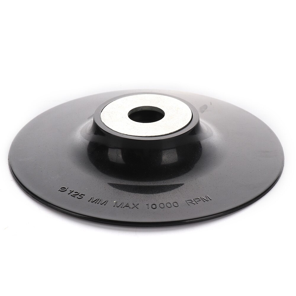 Backing Pad 5 Inch Angle Grinder M14 Backing Pad Polishing Pad for Fibre Sanding Disc Abrasive Woodworking Accessories Supplies