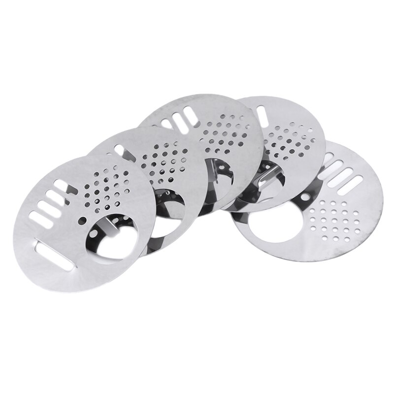 5pcs Bee Box Door Cage Stainless Steel Round Hive Hole Metal Garden Tools Products Beekeeping Nest Equipment Supplies